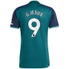 Original Fußballtrikot Arsenal G. Jesus 9 Ausweichtrikot 2023-24 Für Herren